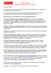 relação de documentos banco santander