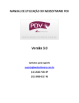 Manual de utilização do WebSoftware PDV