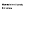 Manual de utilização Stilkamin