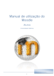 Manual de utilização do Moodle