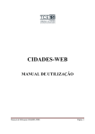CIDADES_WEB - Manual de Utilização - TCE-ES