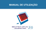 Manual de Utilização da Biblioteca Virtual 2.0