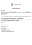 Interfaces SinOA Manual de Utilização