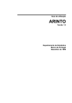 Manual de utilização do ARINTO