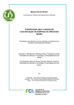 Contribuição para o estudo da caracterização de biofilmes de