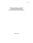 Políticas para Seleção e Contratação de Consultores Financiados