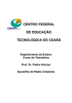 CENTRO FEDERAL DE EDUCAÇÃO TECNOLÓGICA DO CEARÁ