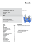 Unidades Hidráulicas Modular Tipo ABDT