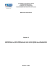 anexo 3 especificacões técnica dos serviços não clínicos