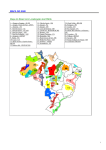 MAPA DO DSEI Mapa do Brasil com Localização dos DSEIs