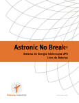 Baixar Catálogo - Astronic No Break | Inicio