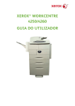 Xerox® WorkCentre 4250/4260 Guia do Utilizador