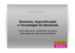 Desenho, Especificação e Tecnologia de Sensores