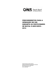 NT-0184-2014 Procedimentos para a Operação do SIN