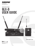 QLX-D Digital Wireless User Guide (Portuguese)