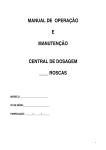 Manual Central Dosagem