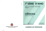 Caderno do Professor - Ciências - Vol. 2 - EF