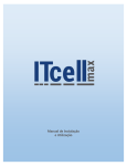 Manual de Instala&ccedil;&atilde;o e Utiliza&ccedil;&atilde;o