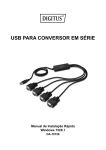 USB PARA CONVERSOR EM SÉRIE