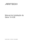 Manual de Instalação da Série 1X-X3E