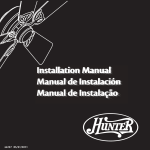 Installation Manual Manual de Instalación Manual de Instalação