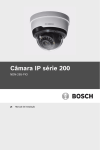 Câmara IP série 200 - Bosch Security Systems