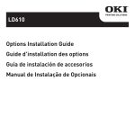 LD610 Options Installation Guide Guide d`installation des options