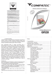 Manual do módulo GVU20