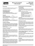 Manual de Instalação e Manutenção - Extranet