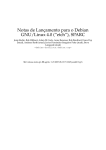 Notas de Lançamento para o Debian GNU/Linux 4.0 (“etch”), SPARC