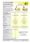 FL-518 R / FA-518 R - Elmec Comércio e Indústria Ltda