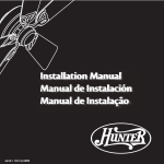 Installation Manual Manual de Instalación Manual de Instalação