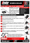 Manual de Instala&ccedil;&atilde;o Quick Shift Linha VW Longitudinal