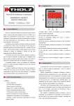 Manual de instalação e operação AMPERÍMETRO TRIFÁSICO