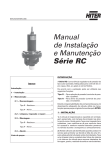 Manual de Instalação e Manutenção