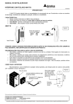 MANUAL DE INSTALA&Ccedil;&Atilde;O/USO AM-TP10