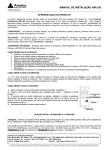 MANUAL DE INSTALAÇÃO AM-L50