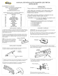 MANUAL DE INSTALAÇÃO BUMPER L200 TRITON INTELIGENTE