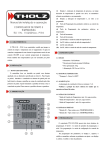 Manual de instalação e operação CONTROLADOR DE TEMPO E