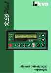 Manual de instalação e operação
