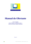 Manual do Ofertante - Portal do Software Público Brasileiro