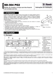 SD-304 PG2 Detector de Impacto, Sem Fios PowerG
