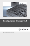 Configuration Manager 4.2 manual