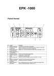 Manual de instalação da EPK 1000 Pentax