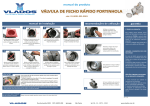 manual do produto vlados - valvula de fecho rapido portinhola