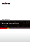 EW-7811UTC Manual de instala&ccedil;&atilde;o r&aacute;pida
