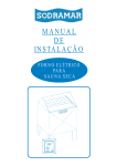 Manual de Instala&ccedil;&atilde;o Sauna Seca Sodramar