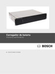 Carregador de bateria - Bosch Security Systems