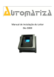 Manual de Instala&ccedil;&atilde;o do Leitor Bio 3000