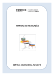 Manual Instala&ccedil;&atilde;o - Central Educacional V1_1